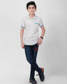 Boy's White Shirt - EBTS21-27326