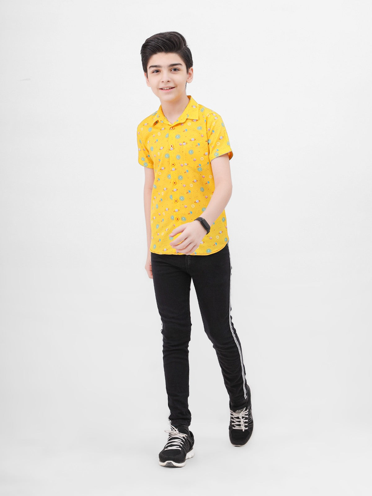 Boy's Yellow Shirt - EBTS21-27342