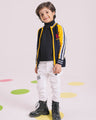 Boy's Navy & Yellow Sweater - EBTSWT21-005