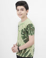 Boy's Light Green T-Shirt - EBTTS21-017