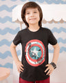 Boy's Black T-Shirt - EBTTS21-032