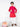 Boy's Pink & Red Waist Coat Suit - EBTWCS21-25132