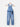 Girl's Light Blue Dungaree - EGTDD21-002