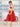 Girl's Beige & Maroon Frock - EGTF21S-0840