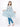 Girl's White & Blue Pret - EGTKP21-70286 (2-Pcs)