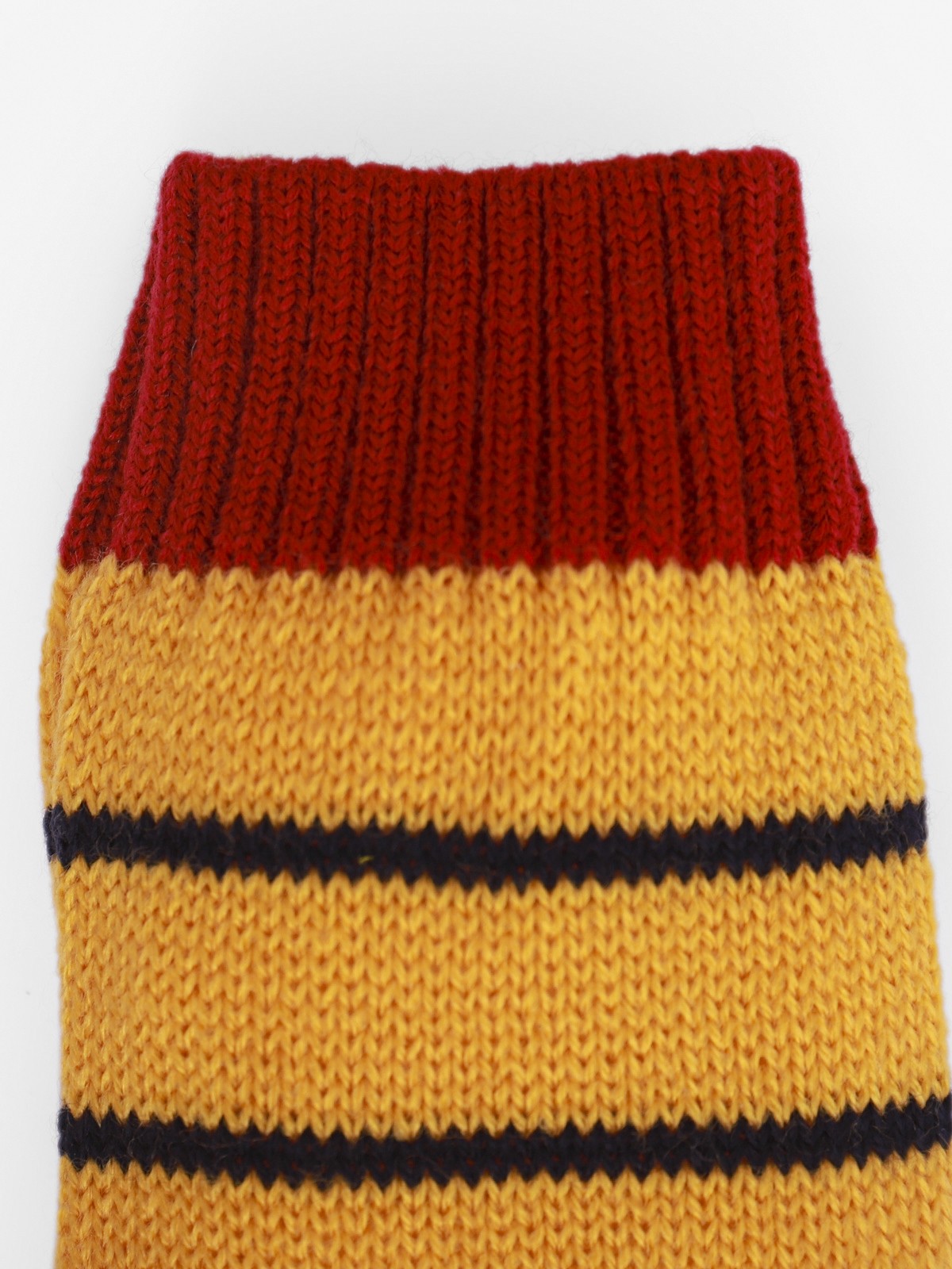Girl's Navy & Yellow Sweater Frock - EGTF21W-002