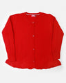 Girl's Bright Red Sweater - EGTSWT21-006