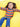 Girl's Multi Sweater - EGTSWT21-008