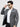 Men's Charcoal Blazer - EMTB21-6735