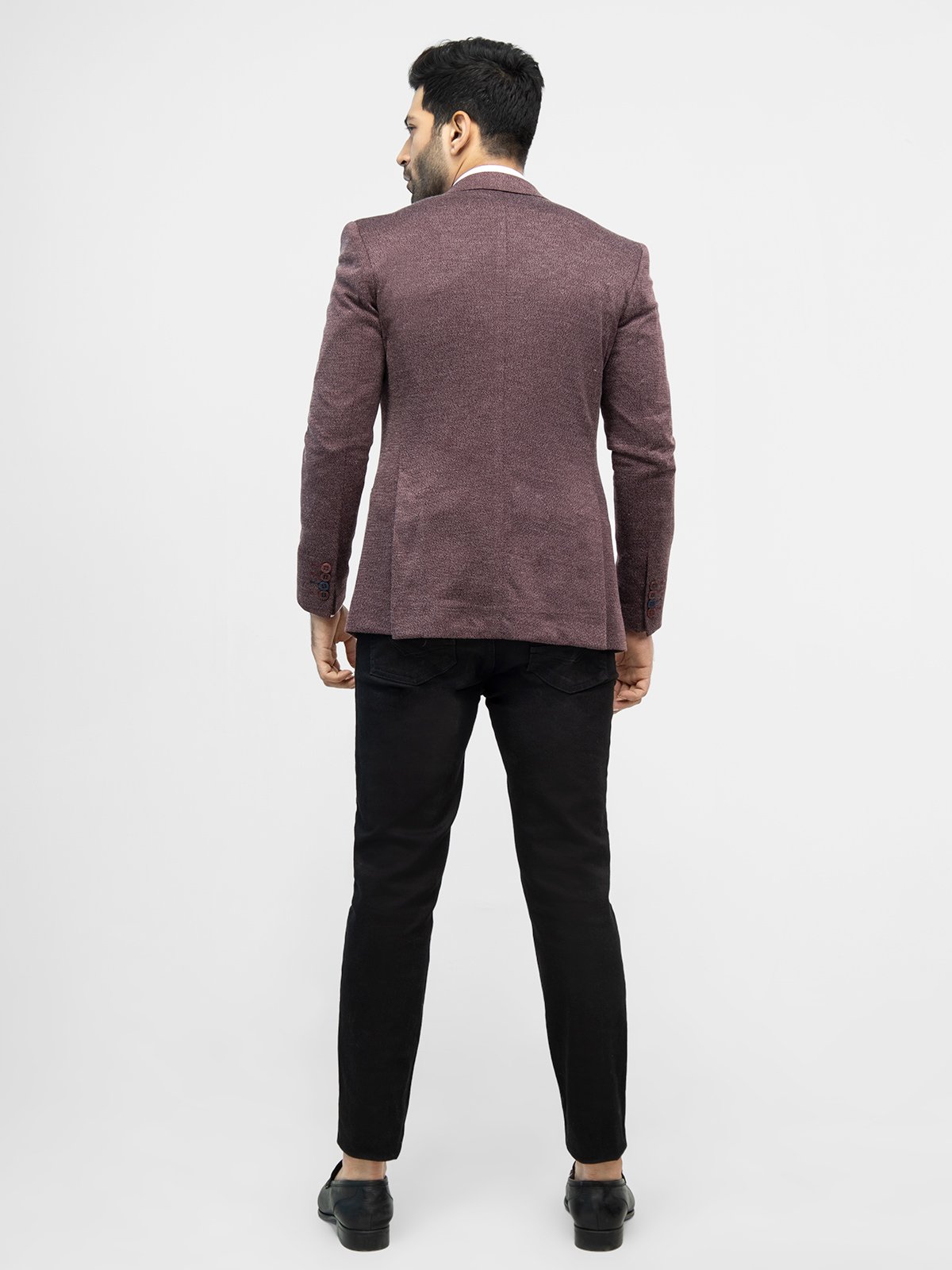 Men's Burgundy Blazer - EMTB21-8164