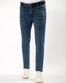 Men's Indigo Blue Denim Jeans - EMBPD21-009