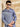 Men's Blue Kurta - EMTK21S-99083
