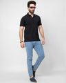 Men's Black Polo Shirt - EMTPS21-024