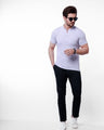Men's Lavender Polo Shirt - EMTPS21-042