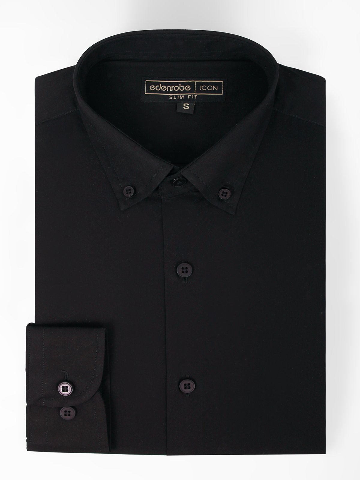 Men's Black Shirt - EMTSI21-50207