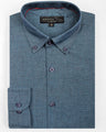 Men's Indigo Textured Shirt - EMTSI21-50225