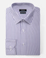Men's White & Blue Striped Shirt - EMTSB21-012