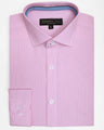 Men's Pink Shirt Striped - EMTSI21-50217