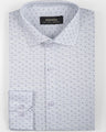 Men's Ash Grey Textured Shirt - EMTSUC21-144