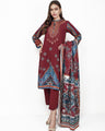 Pret 3Pc Embroidered Khaddar Suit - EWTKE21-67335 (3-PCS)