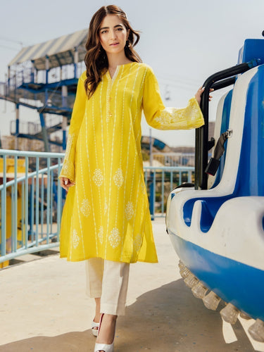 Pret 1Pc Embroidered Cotton Shirt - EWTKE21-67486