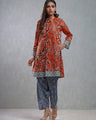 Pret 2Pc Printed Khaddar Shirt Trouser - EWTKP21-67353 (2-PCS)
