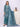 EWU21A9-21603 Unstitched Turquoise Printed Khaddar 3 Piece