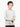 Boy's Heather Grey Full Sleeves Basic Tee - EBTBF22-004