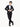 Boy's Black Coat Pant - EBTCPC22-4461