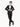 Boy's Black Coat Pant - EBTCPC22-4461