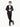 Boy's Black Coat Pant - EBTCPC22-4461