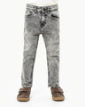 Boy's Grey Denim Pant - EBBDP22-021