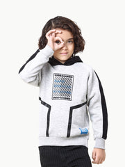Boy's Heather Grey Hoodie - EBTH22-002