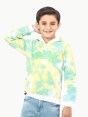 Boy's Yellow Multi Hoodie - EBTH22-019