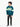 Boy's Dark Teal Hoodie - EBTH22-022
