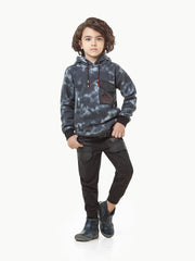 Boy's Dark Grey Hoodie - EBTH22-023