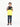 Boy's Yellow & Navy Polo Shirt - EBTPS22-001