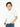 Boy's White Polo Shirt - EBTPS22-008