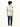 Boy's Grey & White Polo Shirt - EBTPS22-028