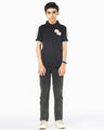 Boy's Black Polo Shirt - EBTPS22-036
