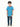 Boy's Blue Stripe Polo Shirt - EBTPS22-037