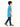 Boy's Blue Stripe Polo Shirt - EBTPS22-037