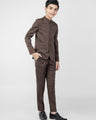 Boy's Brown Prince Suit - EBTPCS21-021