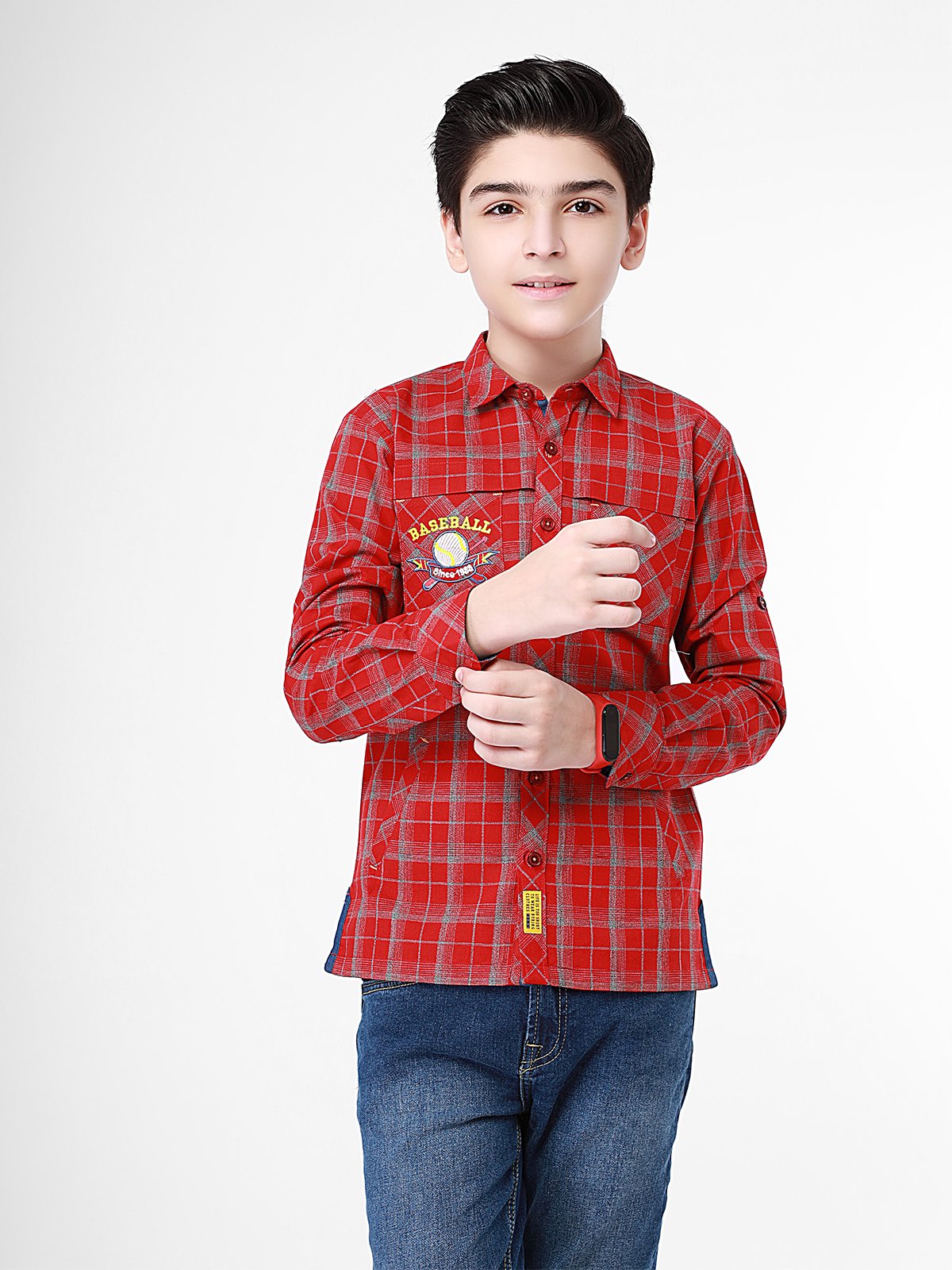Boy's Red Shirt - EBTS22-27336