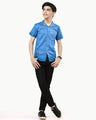Boy's Blue Shirt - EBTS22-27395