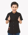 Boy's Black Shirt - EBTS22-27405