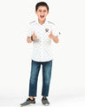 Boy's Off White Shirt - EBTS22-27410