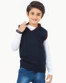 Boy's Dark Navy Sweater - EBTSWT22-016