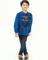 Boy's Blue Sweatshirt - EBTSS21-008