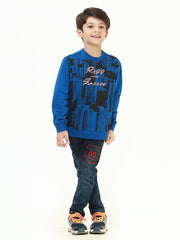 Boy's Blue Sweatshirt - EBTSS21-008